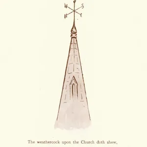 Church Weathercock: A Print of Shifting Doctrines Church Weathercock: A Print of Shifting Doctrines