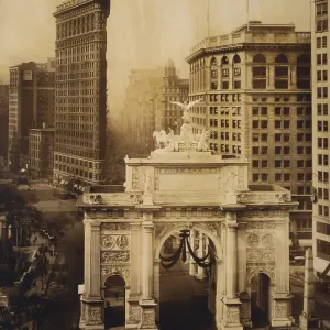 Victory Arch And Flatiron Building