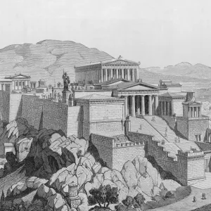 Acropolis of Athens Print Acropolis of Athens Print