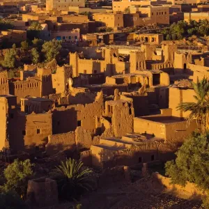 Ait Benhaddou Kasbah Sunrise Print Ait Benhaddou Kasbah Sunrise Print