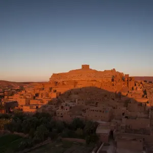 Ait Benhaddou Kasbah Print at Sunrise Ait Benhaddou Kasbah Print at Sunrise