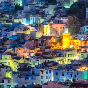 Chefchaouen Blue City Print Chefchaouen Blue City Print