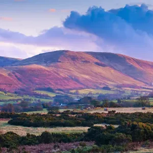 View towards Fan Frynych Brecon Beacons Print