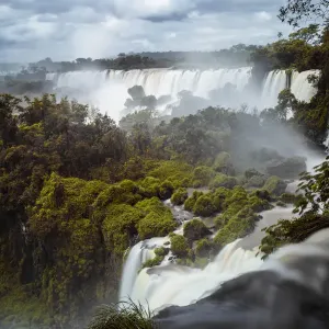 View of Iguazu Falls, Argentine Province Of Misiones, South America