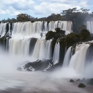 View of Iguazu Falls, Argentine Province Of Misiones, South America