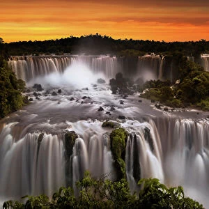 Magical Waterfalls Framed Print Collection: Iguazu Falls