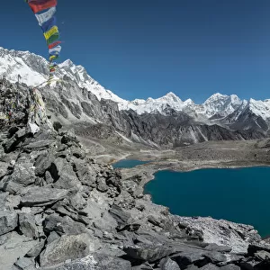 View from top of Kongma la pass