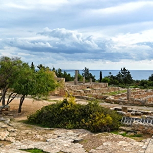 View over Kourion archaeological site