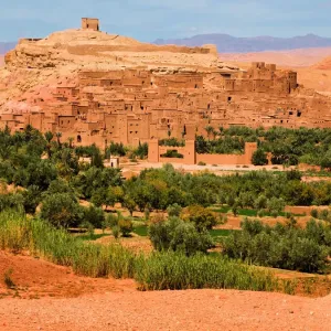 A view of Ksar Ait Ben Haddou A view of Ksar Ait Ben Haddou