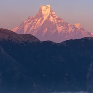 The view of Machhapuchhre (Fish tail) from Poon hill