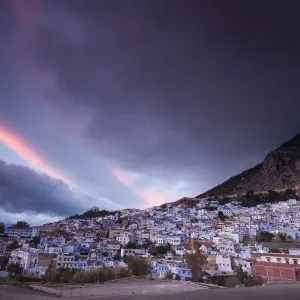 View of medina blue town Chefchaouen, Morocco View of medina blue town Chefchaouen, Morocco