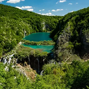 View of Plitvice Lakes National Park