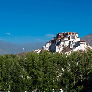 Side view of Potala palace