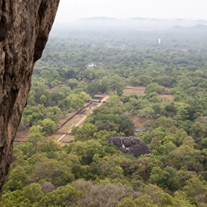View from Sigiriya Rock Fortress