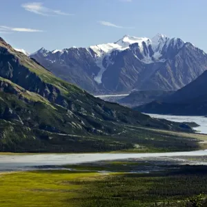 Slims River Valley Landscape Print
