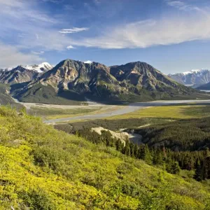 Slims River Valley Landscape Print