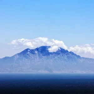 View from Tarifa / Spain to Morocco (Rif-mountains), Africa View from Tarifa / Spain to Morocco (Rif-mountains), Africa