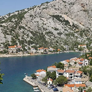 View of the town of Donja Klada, Kvarner Gulf, Croatia