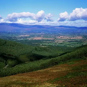 View of the Vee Gap, Knockmealdown Mountains, Co Waterford, Ireland