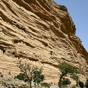 Village of Banani under the Bandiagara Escarpment