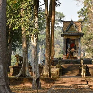 Vimean Prampil Loveng temple at angkor Cambodia