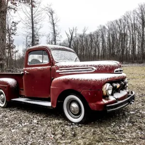 Vintage Pickup Truck Print