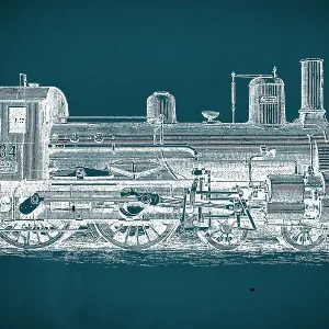 Planos del tren de época. Planos del tren de época.