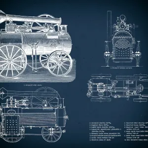 Planos de tren antiguo. Planos de tren antiguo.