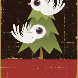 Vintage Two Turtle Doves Vintage Two Turtle Doves