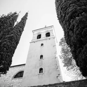 Visovac Monastery, Mother of God Island, Krka National Park Visovac Monastery, Mother of God Island, Krka National Park