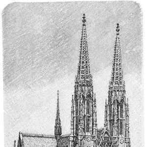 The Votive Church (Votivkirche) in Vienna