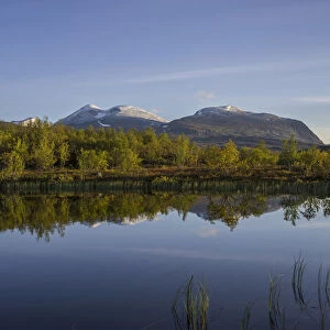 Vuolio Njahkajavri Lake, Abisko National Park, Norrbotten County, Sweden