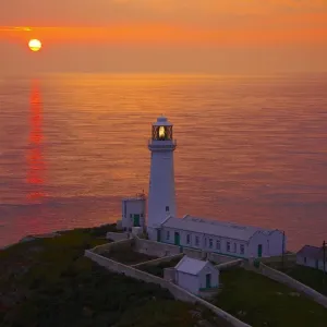 South Stack Lighthouse Print from Holyhead Mountain South Stack Lighthouse Print from Holyhead Mountain