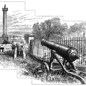 Walkers Pillar Monument in Londonderry, Northern Ireland - 19th Century Walkers Pillar Monument in Londonderry, Northern Ireland - 19th Century