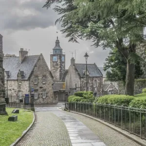 Print of Walkway through old town, Stirling, Scotland