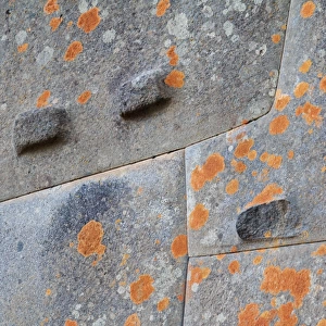 Wall, stone work at Ollantaytambo ruins, Peru