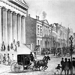 Wall Street in 1860s