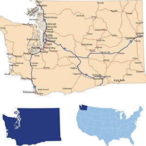Washington road map
