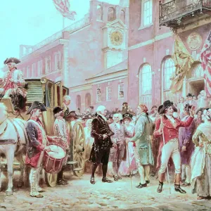 Washington's Inauguration at Philadelphia Washington's Inauguration at Philadelphia