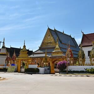 Wat Luang Temple at Pakse Laos