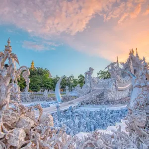 Chiang Rai White Temple Print Chiang Rai White Temple Print