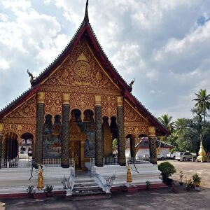 Wat That temple at luang prabang Laos Asia