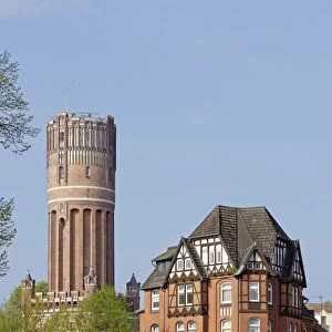 Water tower, Luneburg, Lower Saxony, Germany