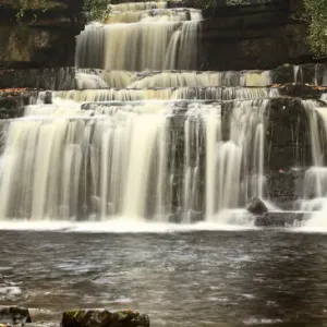 Waterfall into river Waterfall into river