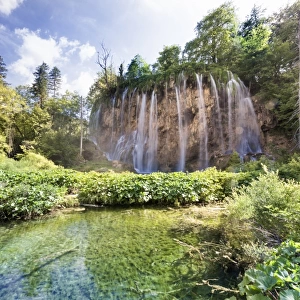 Waterfalls, National Park Plitvice Lakes, Croatia