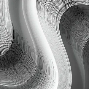 Wave Shaped Paper Pile Wave Shaped Paper Pile