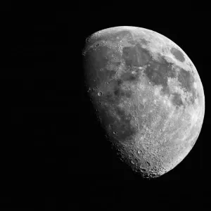 Waxing Gibbous Moon 69 Percent Print Waxing Gibbous Moon 69 Percent Print
