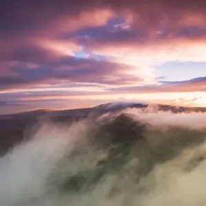 Welsh Misty Mountain Sunrise Welsh Misty Mountain Sunrise