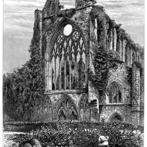 West Front of Tintern Abbey Print
