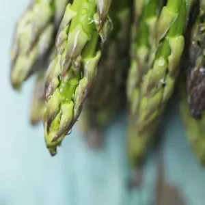 Wet asparagus Wet asparagus